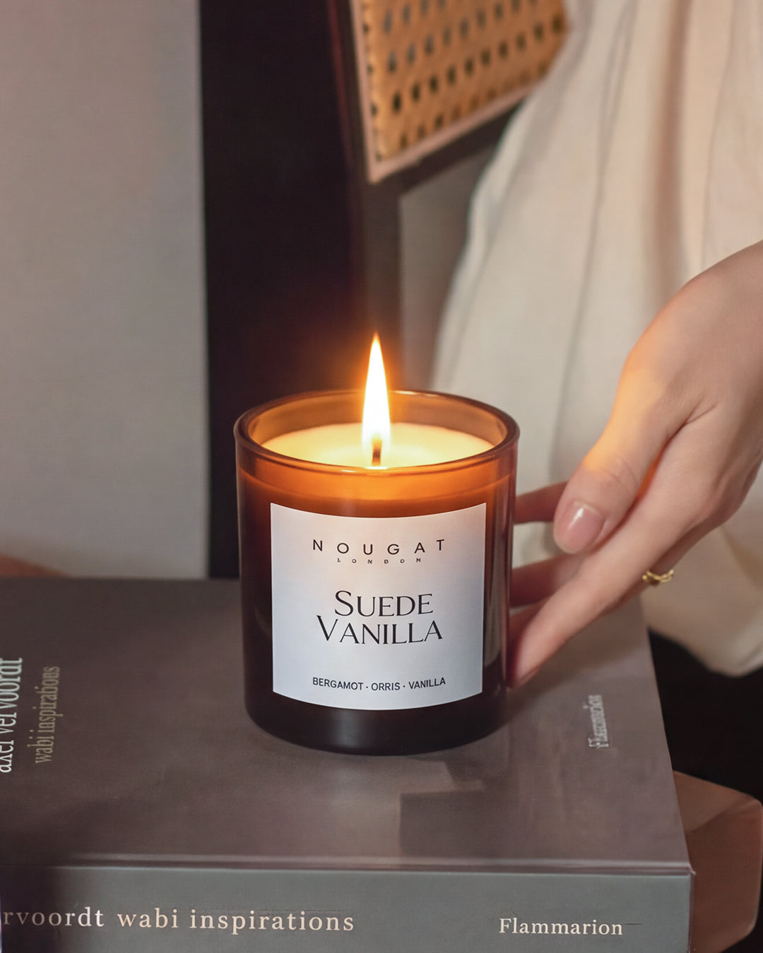 溫暖歸家 – Suede Vanilla 香氛蠟燭（180g）